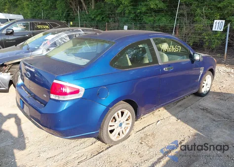 2008 Ford Focus Se/Sel/Ses из США, поврежденный, VIN 1FAHP33N98W174249